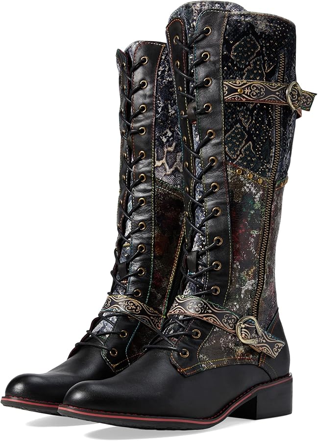 Amazon.com | L'Artiste Vaneyck Knee High Boots for Women with
